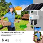 Generic Solar Powered Cctv 4G Simcard Intelligent Rotational Camera - image 5