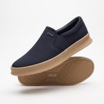 Clarks  Men’s FlexStep Breathable Mesh Slip-On Sneakers – Navy-Blue (BL311N) - image 3