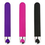 Generic Rechargeable Long Bullet Vibrator Sex Toy - image 2