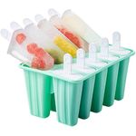 Generic 6 cavity silicone Popsicle mold wide and tall 1pc - image 3