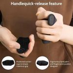 Generic Palm Protection Gym fitness Hand Grip - A Pair with Case - image 4