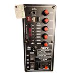 product_image_name-AILIPU-Multi media functions double 10 inches rechargeable portable speaker with 1 wire microphone, remote control and led display light-6