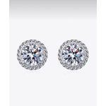 Silver stud for men 