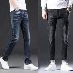 2in1 Quality Stock Trouser For Men Black And Blue