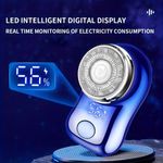 Generic Mini Electric Shaver, Stainless Steel Spiral, USB Charging, Removable for Cleaning. - image 2
