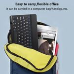 Generic 10-inch Bluetooth wireless keyboard, rechargeable, suitable for mobile phones, tablets, and Android, iOS, Windows systems - image 3