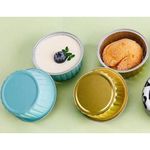 REUSABLE FOIL PLATES FOR MOI MOI AND CAKE- 10PCS/