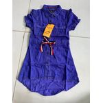 girls jean gown