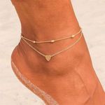Fashion 2 In 1 Ankle Leg Chain-GOLD - image 2