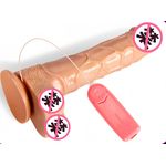 Generic Realistic Silicone Hands‑Free Massager Swinging Design Strong Suction Cup 2 Sizes - image 3