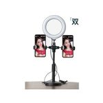 Generic 3 In 1 6 Inches 3 Light Mode Desktop Adjustable Ring Light - image 2