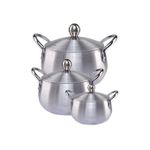 Kinelco Cookware Cooking Bellied Pot ---- Set Of 3