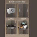 product_image_name-Generic-Punch-free bathroom tripod toilet wash basin wall-mounted rack toilet kitchen storage corner rack-2