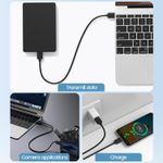 Generic  Micro B to USB C Hard Drive Cable, USB 3.0 A to Micro B Cable, 0.5M External Hard Drive Cable -3m - image 5