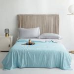 Generic Air-conditioned duvet for summer, cooling ice silk blanket in a solid color. - image 6