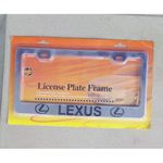 product_image_name-Toyota-A Pair Of Silver Color Toyota Plate Number Cover/frame-1