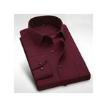 Men's Classic Fit Formal Shirt - Wine
