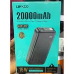 Linkco 20000MAH Fast Charge Power Bank Black