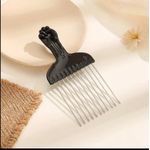 product_image_name-Generic-Hair Comb - Stainless Steel Hair Combs, Wig Braid Hair Styling Comb, Salon Comb, Salon Barber Shop Professional Hair Styling Tool, For All Hairs.-6
