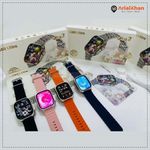 LG68 Ultra 2 Smart Watch With Metal And Two Silicon Strap