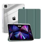 Smartcase Transparent Back For IPad Air 13 Inch With Pencil Holder