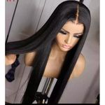 Awoof Affordable Long Straight Wig With Closure-1b