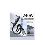 Generic 240W Braided Type C to Type C Data Cable - 1.5m, Fast Charging, Elbow Design