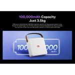 product_image_name-itel-100,000mAh 320Wh  - Portable Power Station 130W Fast Charging, LiFePO4 Battery IESS-320T-2