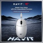 Wireless MS-T Havit Rechargeable Wireless Bluetooth Dual-MODE Gaming mouse MS1039WB - image 2