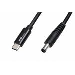 Generic PD 100W USB-C to DC Power Adapter Cable with LED Voltage Display - image 2
