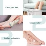 Generic Electric Foot Grinder Rechargeable Foot Callus Remover with 3 Grinding Heads for Dead Skin Cracked Heels - image 5