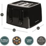 Hamilton Beach  ESSENTIAL COLLECTION (4 SLICE TOASTER) BLACK - image 2