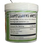 product_image_name-Natur-Bacopa Monnieri powder 300 Grams 600 Ser-2