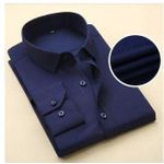 Smart Long Sleeve Plain Office Shirt For Men