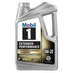 Mobil 1 Advanced Full Synthetic Engine Oil 0W-20 - 5 U.S. Qts