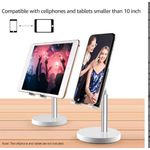 Generic Aluminum Alloy Phone Stand For Desk / Bed Compatible - image 2