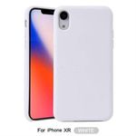 Premium Silicone Case for iPhone XR – Matte White