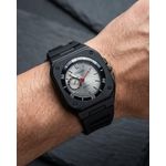Fashion Black Classy Silicon Wristwatch for Men