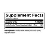 Oc integrative Iron Bisglycinate 120 Capsules - image 4