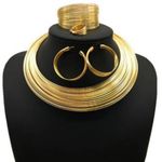 Gold Ladies Jewelry Set
