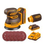 product_image_name-Ingco-20V Cordless Random Orbit Sander 125mm, Brushless Motor-1