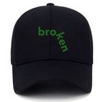 Cute Designer Baseball/Face Cap - Black