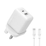 product_image_name-Oraimo-20W Double PowerCube 201 UK Plug Type C To iPhone Lightning Charger Kit-1