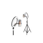 Generic 12-Inch Professional LED Ring Light with Tripod Stand and Phone Holder – Dimmable & Adjustable for Vlogging & Makeup - image 2