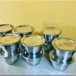 Re-Useable 12pcs of Aluminium Moi Moi Plates 