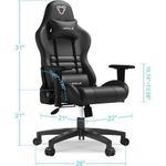 product_image_name-Generic-Full Black Furgle Gaming Chair With Footrest and headrest -2