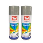 Adexin All Purpose Spray Paint  450ml - Grey - 2Pcs