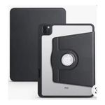 Generic iPad Pro 13 inch (M4) 2024 release Rotation 360° leather Case with pen space Transparent back