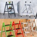 Generic Foldable 3 Steps Hand Grip Ladder - image 2