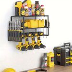 Generic 1pc Durable Metal Electric Tool Organizer Wall Mount - image 3